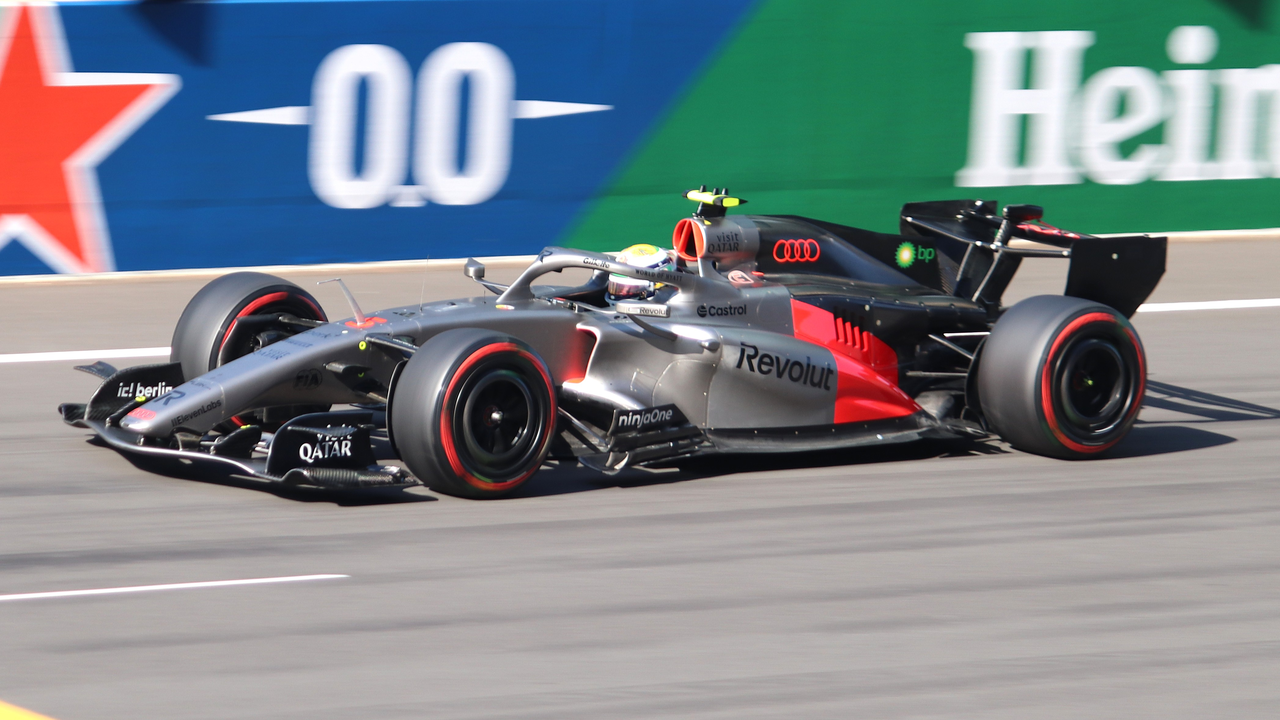 Gabriel Bortoleto Audi F1-bil