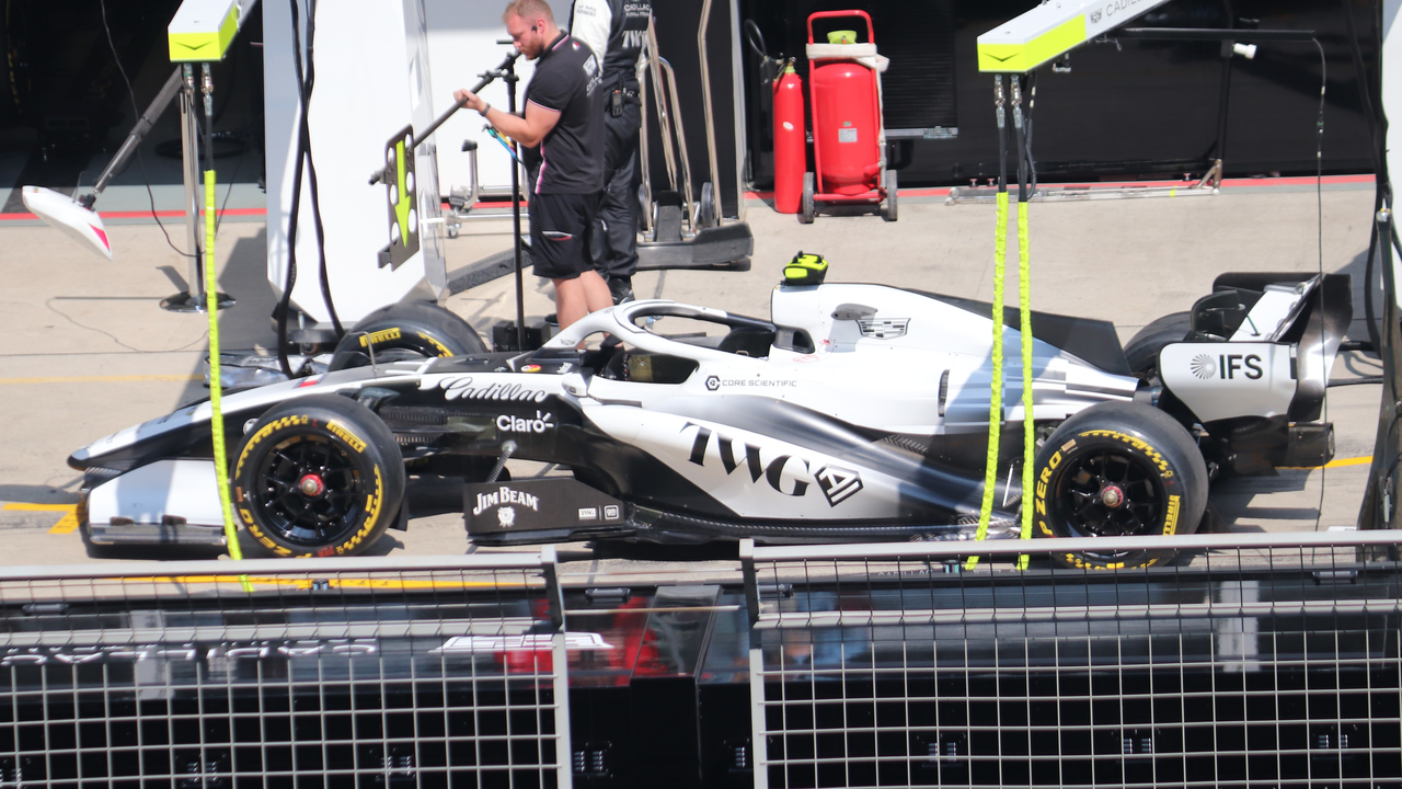 Cadillac F1-liverydetalje
