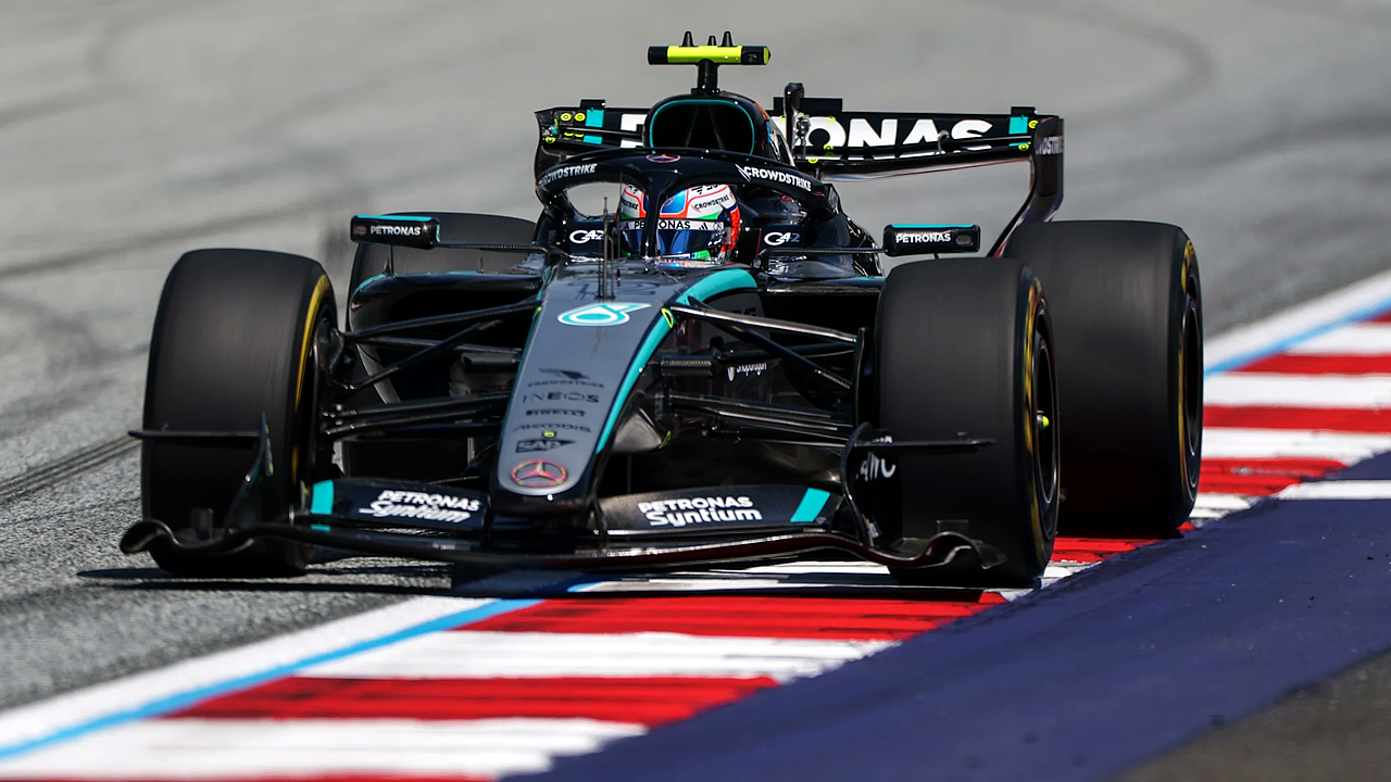 Antonelli guida una doppietta Mercedes mentre l'Austria FP1 inizia con una dichiarazione immagine 3