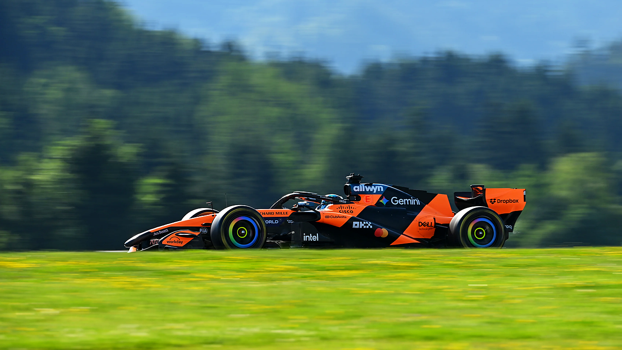Antonelli Stays Fast in Austria FP2 as McLaren Find Themselves Chasing