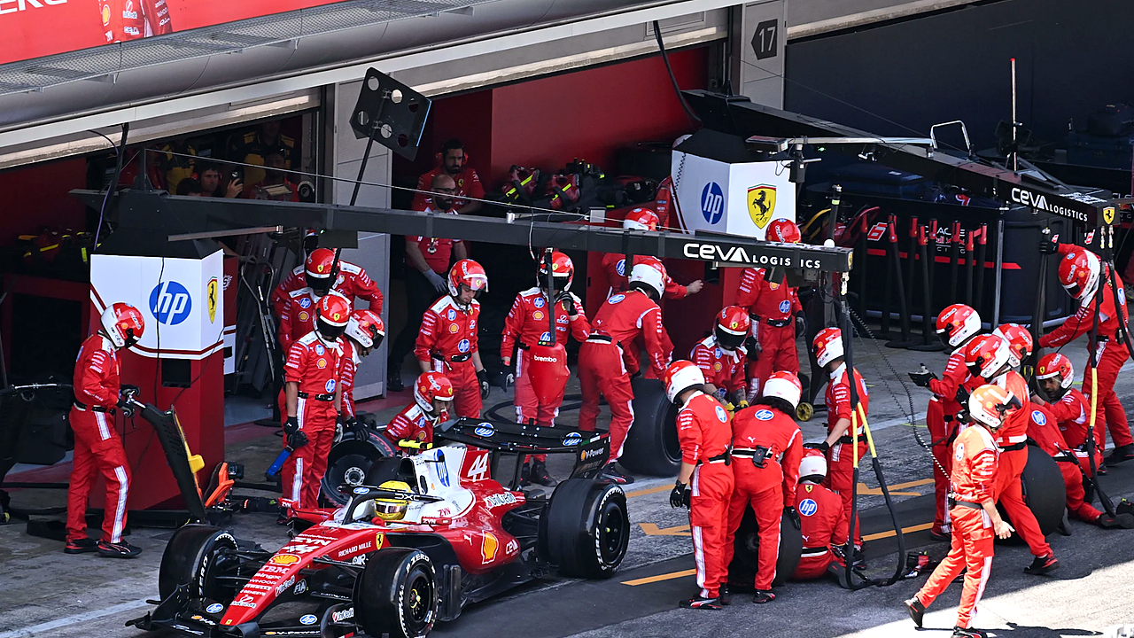 Hamilton dává Ferrari průlom v Barceloně, zatímco Antonelli pozdě odstoupil – redakční obrázek 3