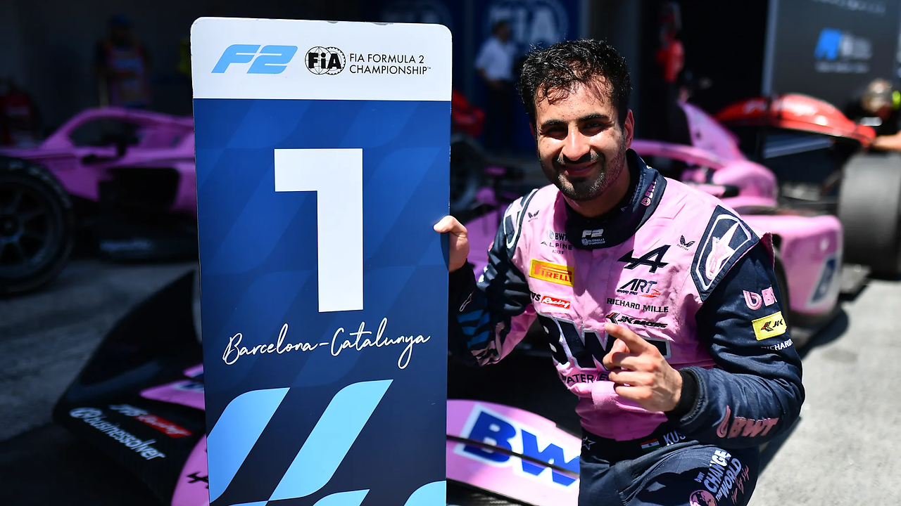 Maini’s Barcelona F2 Sprint Win Adds a Support-Race Highlight