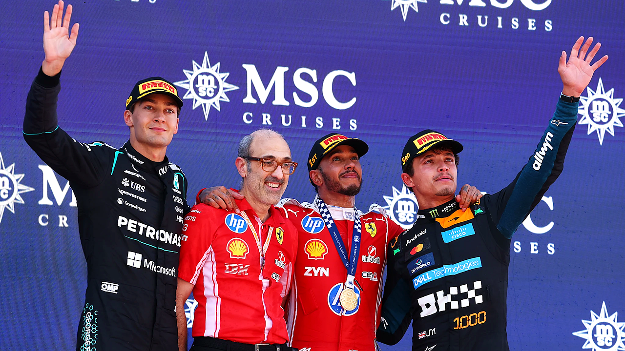 Norris Says McLaren Will Be There Soon After Barcelona Podium image éditoriale 2