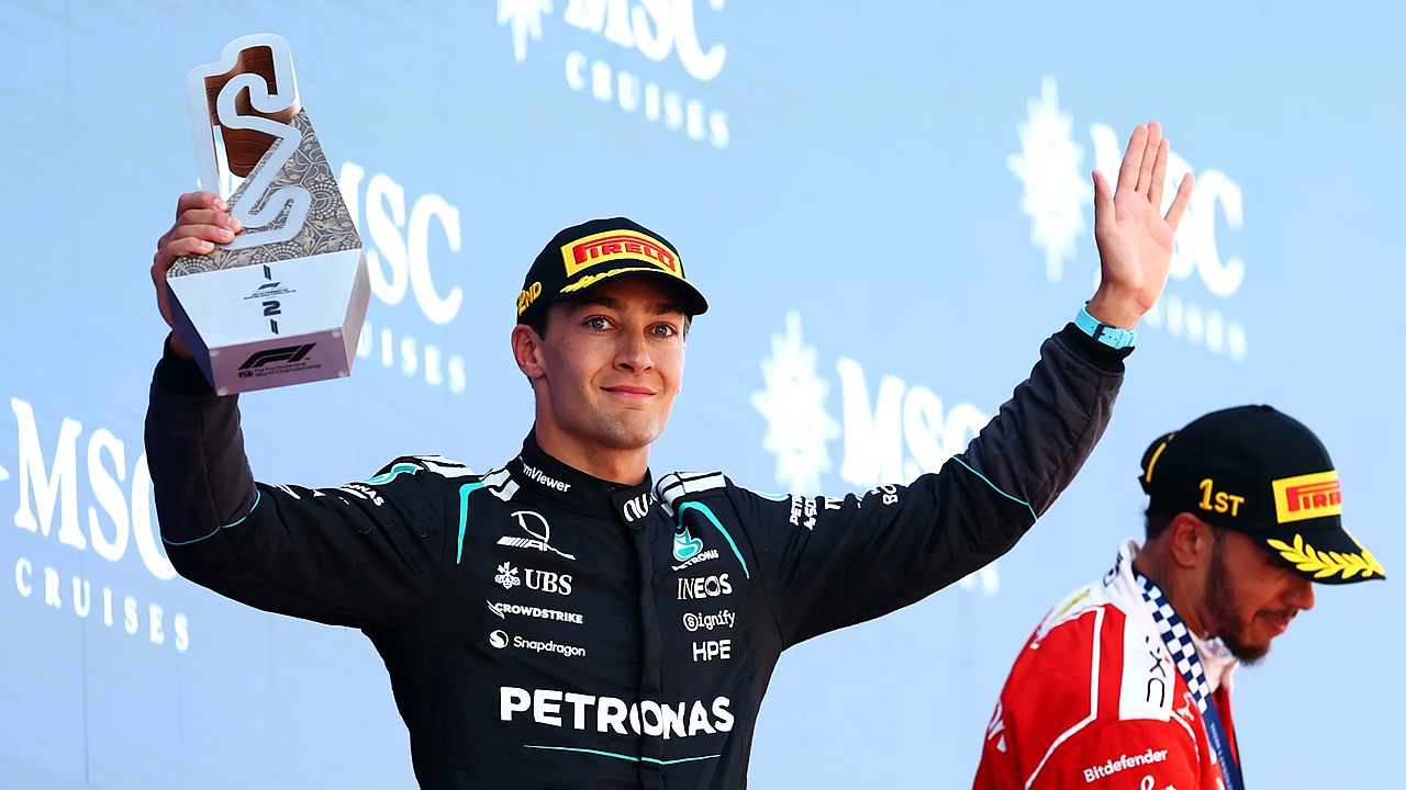 Russell ostrzega Mercedesa w sprawie Ferrari po trudnym podium w Barcelonie – zdjęcie redakcyjne 1
