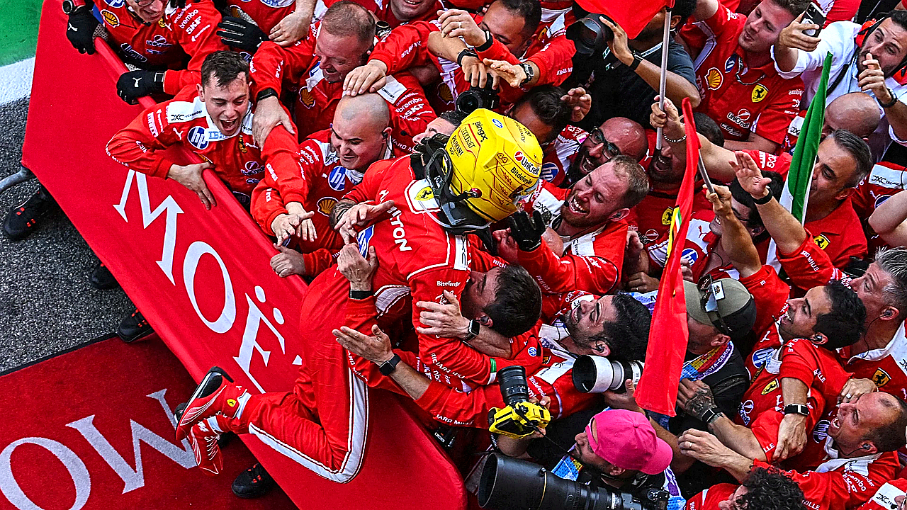 F1 Reaction to Hamilton’s Ferrari Win Shows How Big Barcelona Became