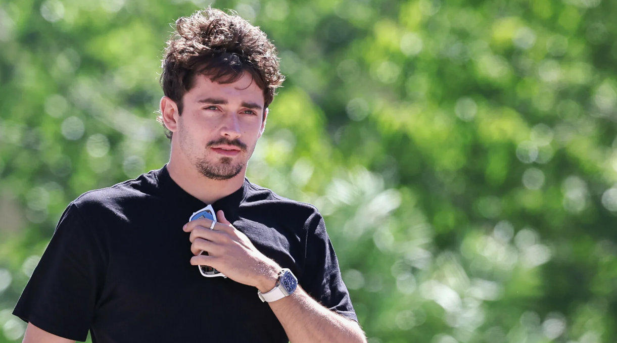 Ferrari engineers analyzing braking system performance following Charles Leclerc's Monaco crash