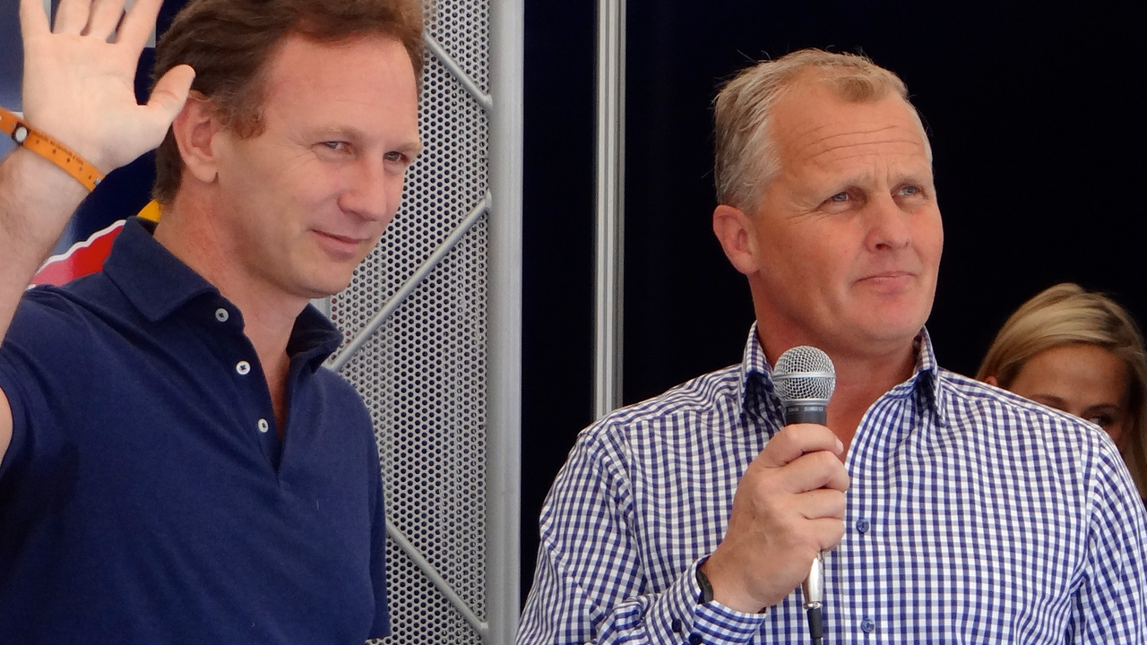 Christian Horner ved et motorsportsevent