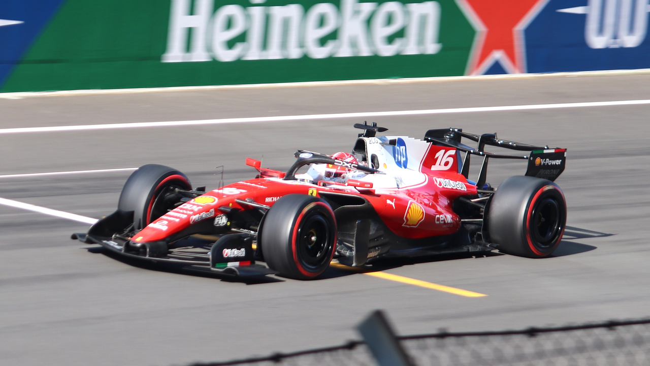 Ferrari SF-26 Charlesa Leclerca na trati
