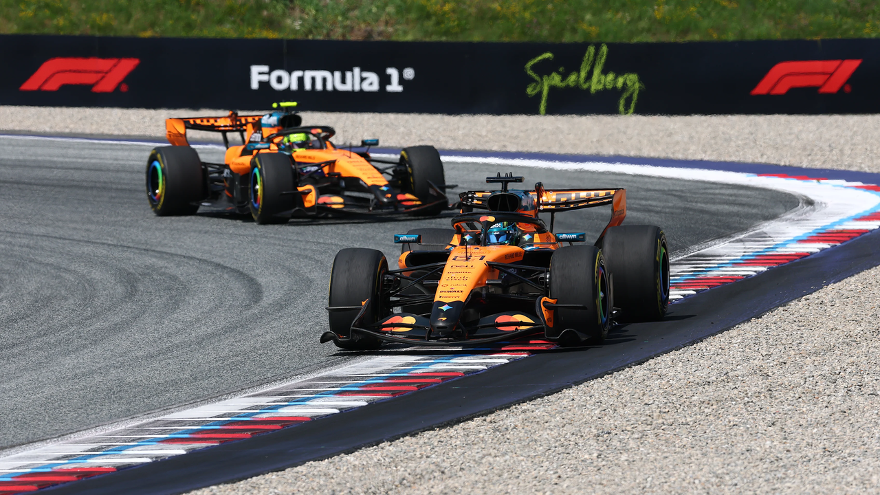 La P4 de Piastri sauve McLaren après la perte de l'Autriche de Norris dans la phase d'ouverture