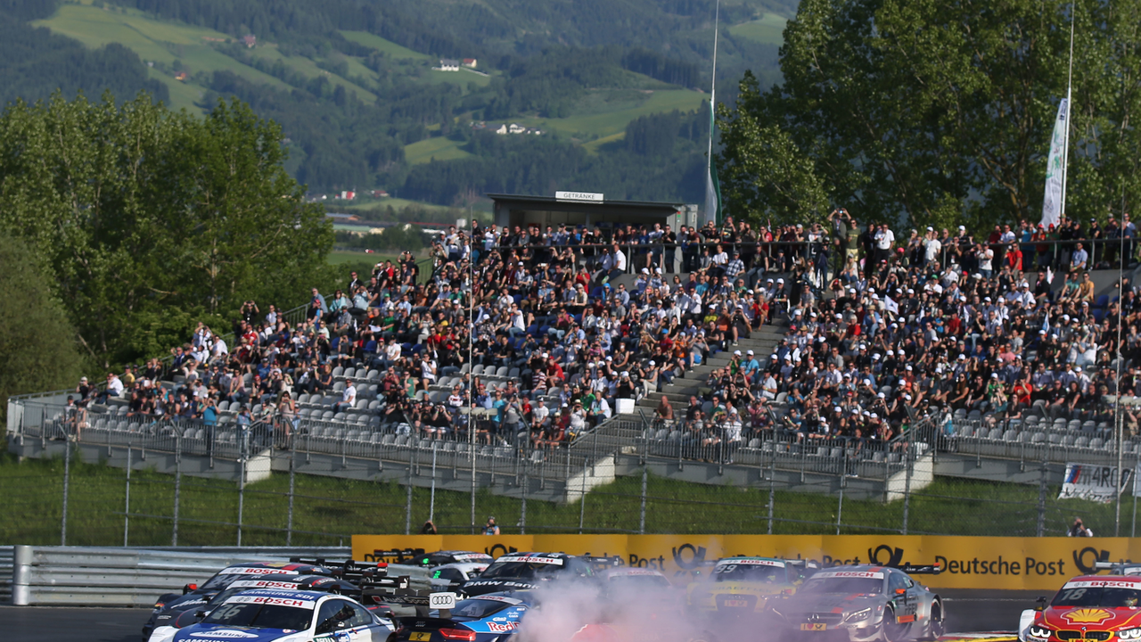Red Bull Ring 슈타이어마르크 언덕 파노라마 전경