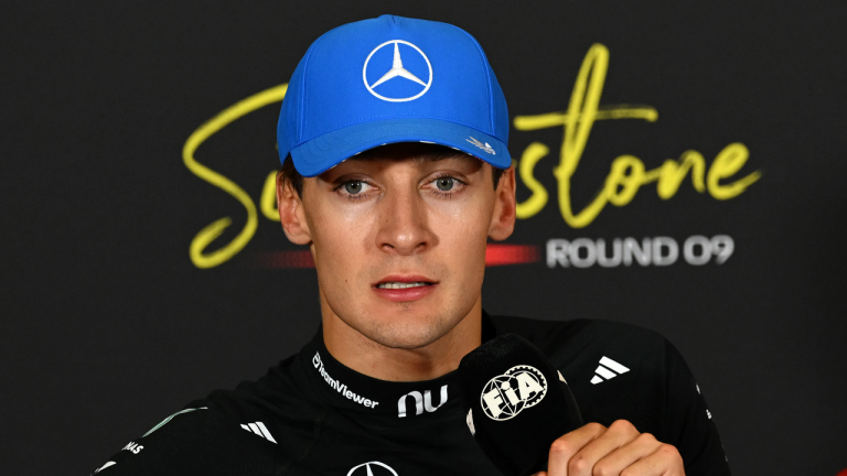 Russell-in podiumu Mercedes-də hələ də rahatlıq problemi qoyur