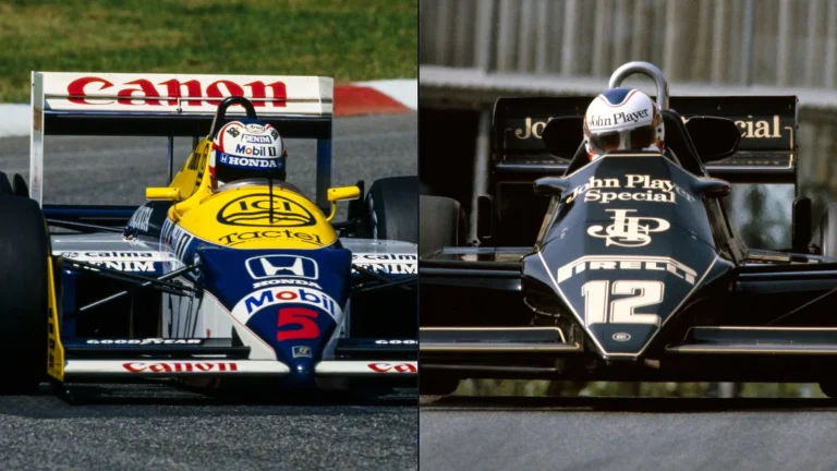 Nigel Mansell își amintește de un Williams aprig și de două monoposturi Lotus dificile