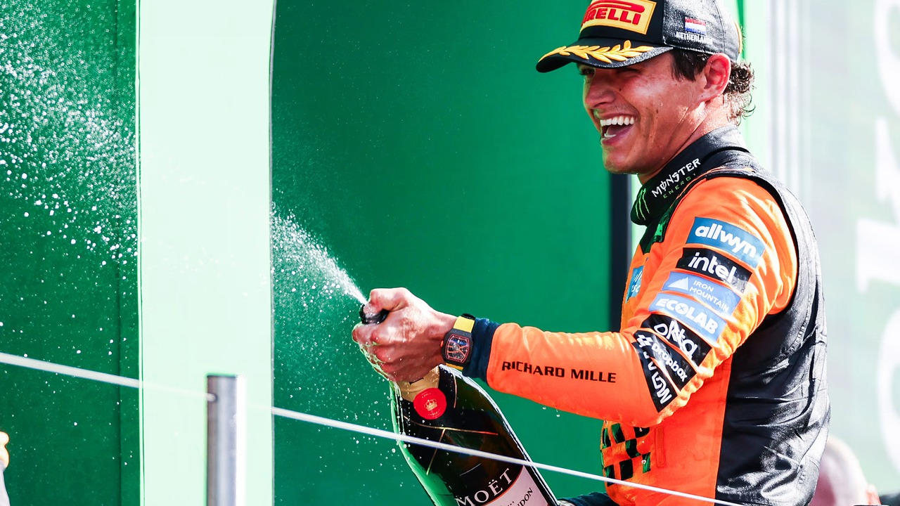 McLaren می‌گوید لاندو نوریس مانند یک قهرمان جهان عمل می‌کند