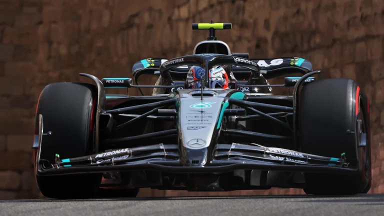 Kimi Antonelli recovers to fifth in Baku after a difficult qualifying session