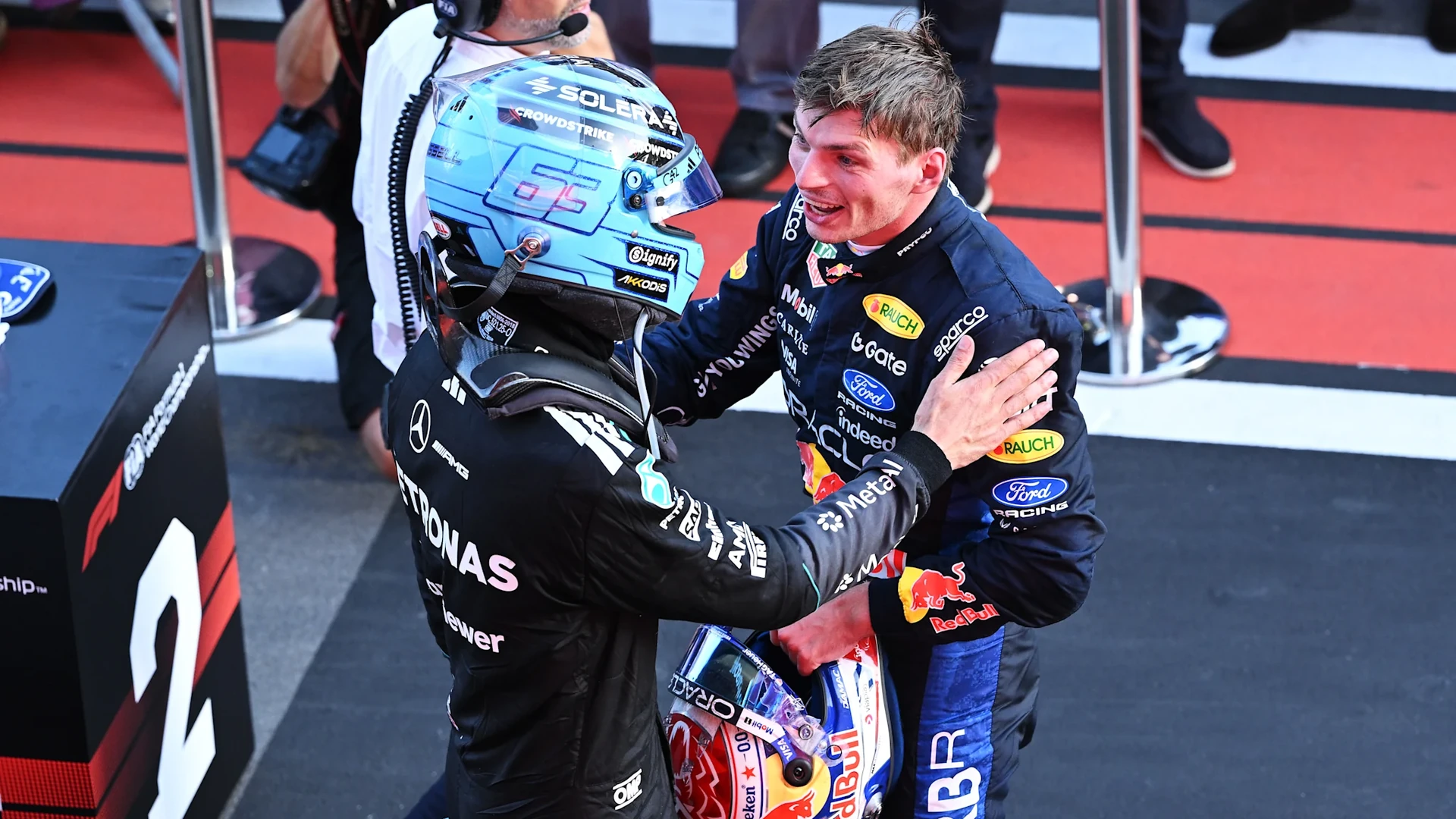 Max Verstappen trasforma l'ottavo posto in griglia in un secondo posto a Baku
