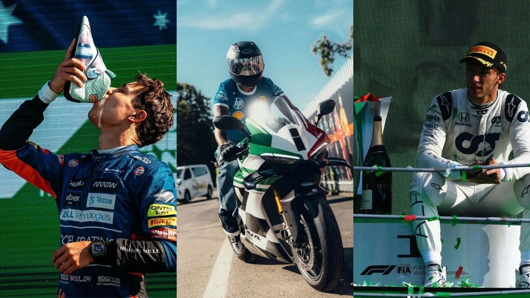 تصویر پشتیبان برای هفت لحظه Monza نشان میدهد چگونه یک مسابقه حرفههای Formula 1 را تغییر داد