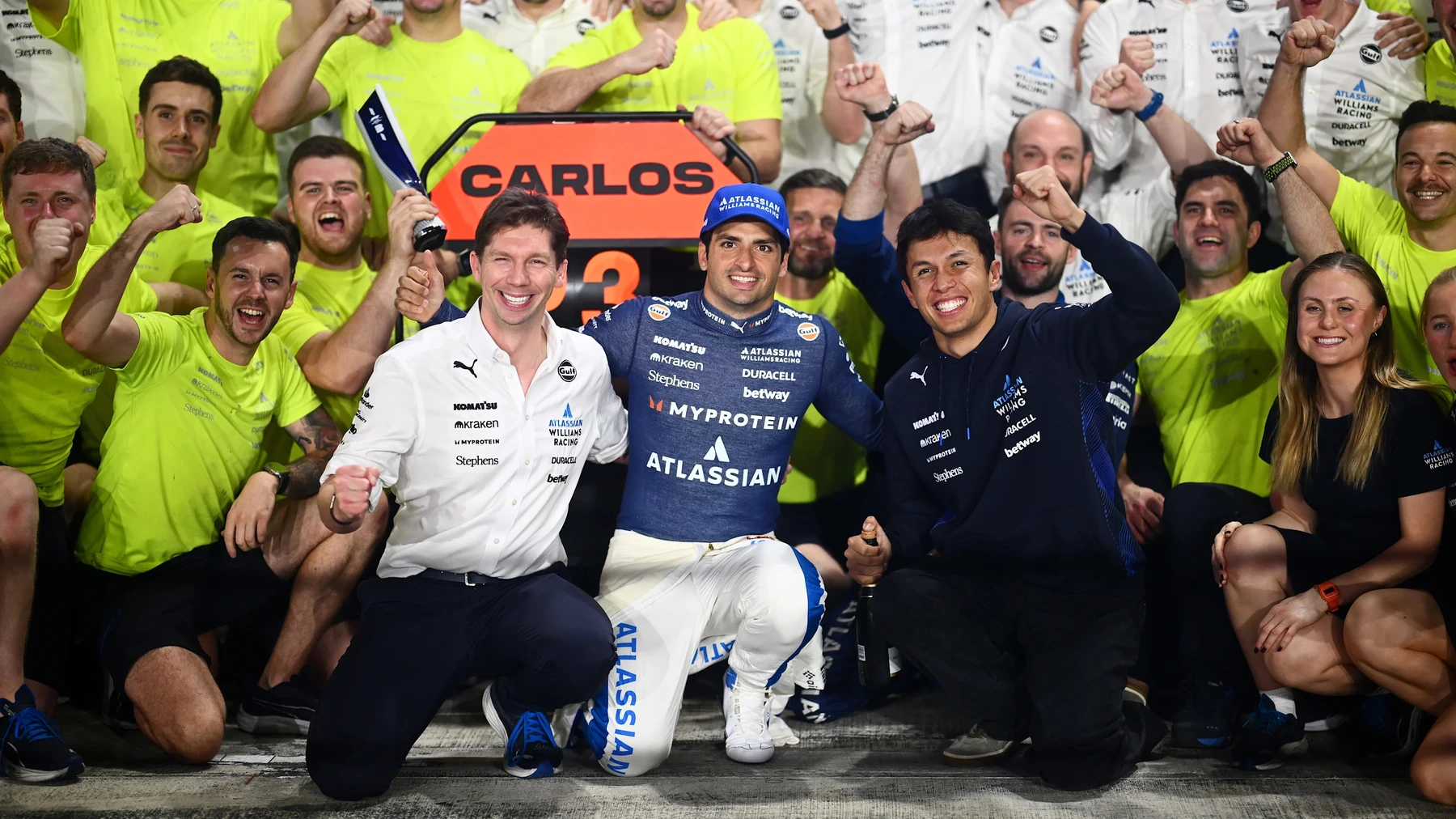 Imagine suport pentru Williams îi păstrează pe Sainz și Albon pentru 2027 în ciuda unui sezon dificil
